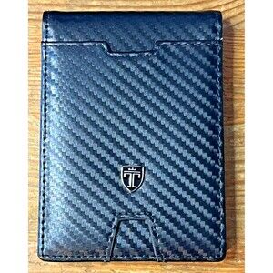 TRAVANDO Mens Slim Wallet with Money Clip Bifold New in Box